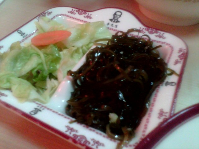 小菜（泡菜 海带丝）
