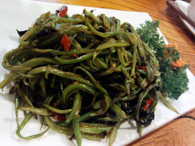 炒四季豆