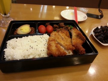 黄金大排饭套餐