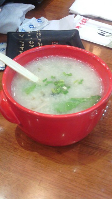 皮蛋瘦肉粥