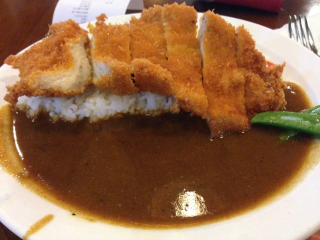 咖喱鸡排饭