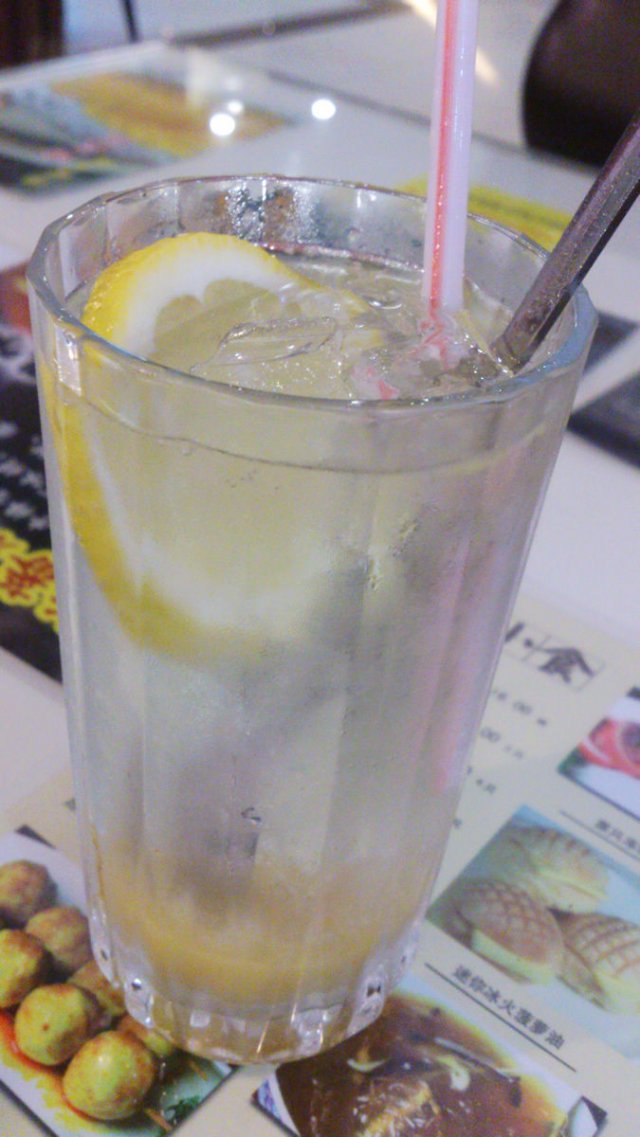 冰冻龙凤柠檬雪碧