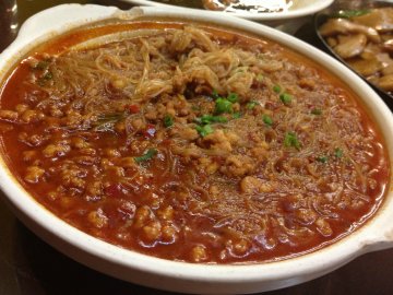 肉糜粉丝煲