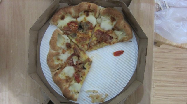 新奥尔良风情烤肉披萨