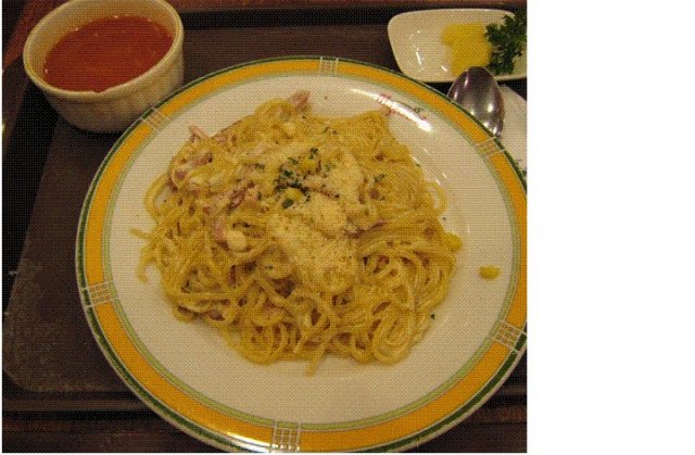 生奶油培根意面