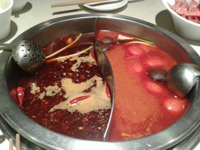 鸳鸯锅底(麻辣、番茄)