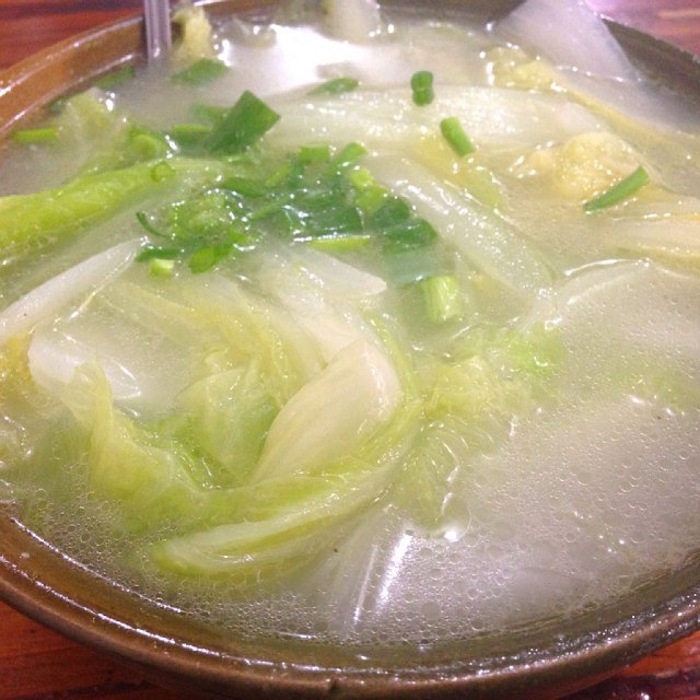 鸡汤白菜