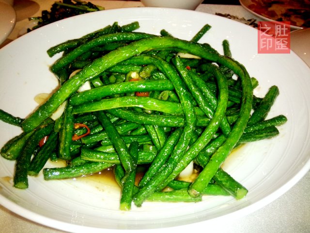 小火慢炒长豆角