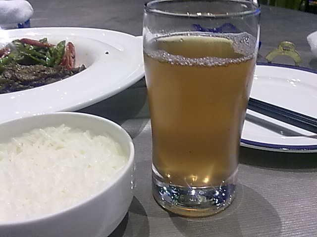 微信赠送的柠檬茶