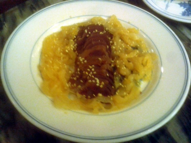 酱汁牛展拼海蜇