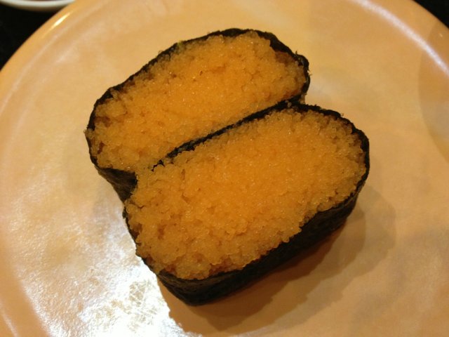 虾味鱼卵寿司