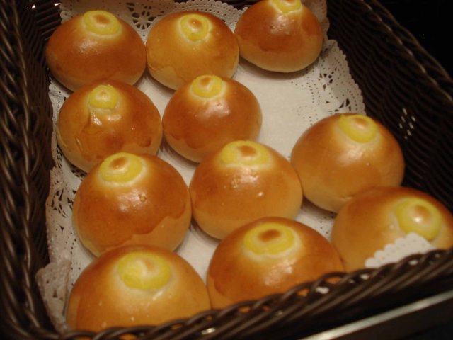 奶黄面包
