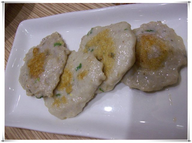 煎焗鱼饼