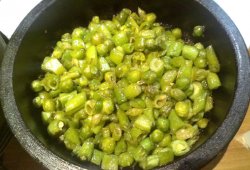 豌豆炒豇豆
