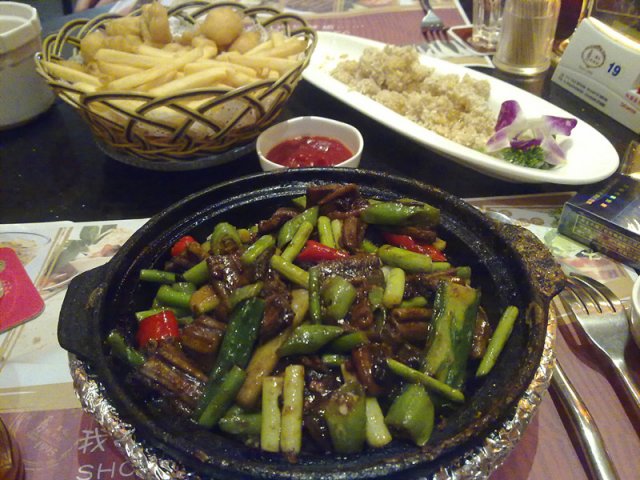 香辣鳝片煲