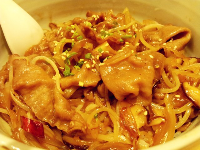 牛肉饭