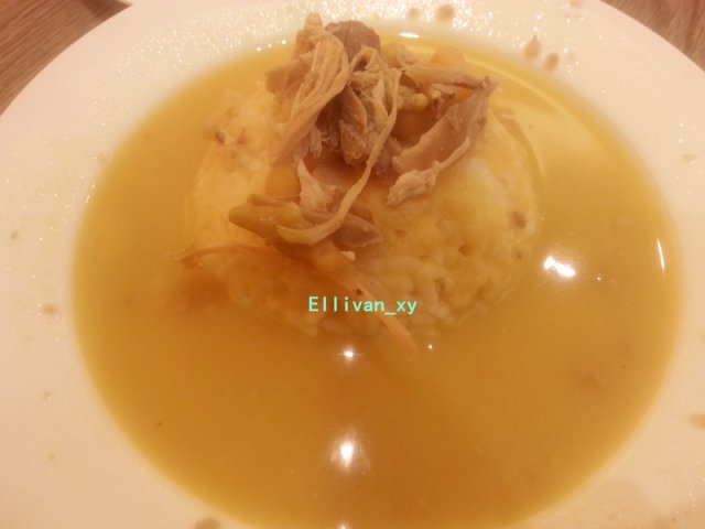 鸡丝豆汤饭