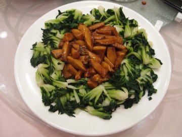 油炆冬笋豆苗