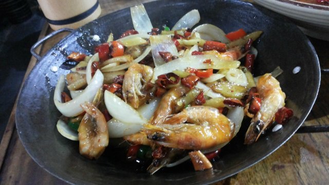 香锅虾