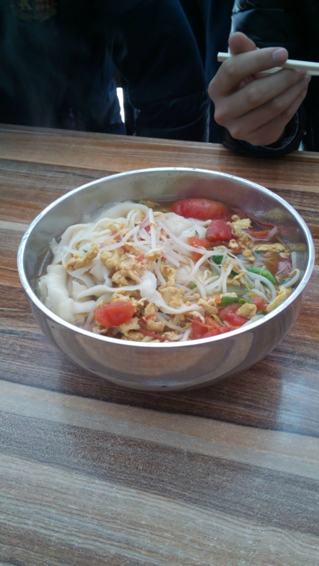 西红柿鸡蛋面