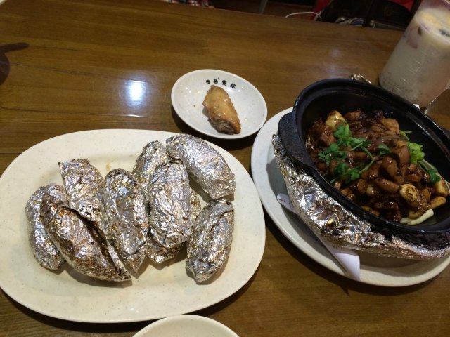 纸包鸡翅