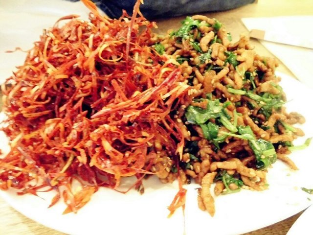 香辣炒肉丝