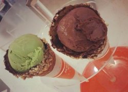抹茶、巧克力