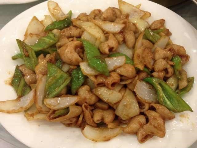 溜肥肠