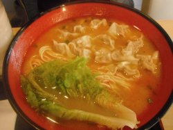 沙嗲云吞面