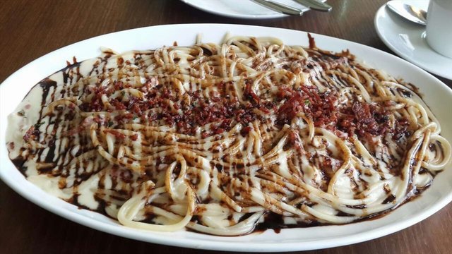 酒醋培根意面