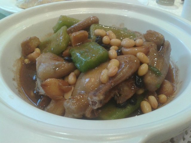 凉瓜黄豆鲜鲍鱼