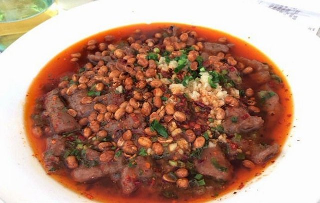 豆花牛肉
