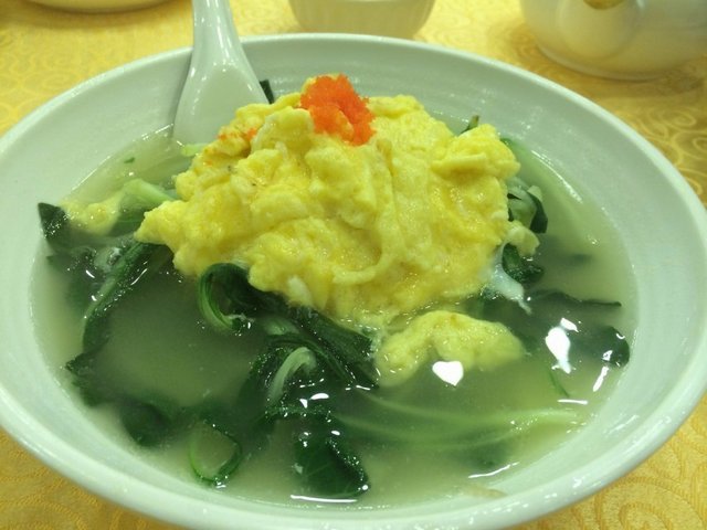 炒滑蛋浸菜苗