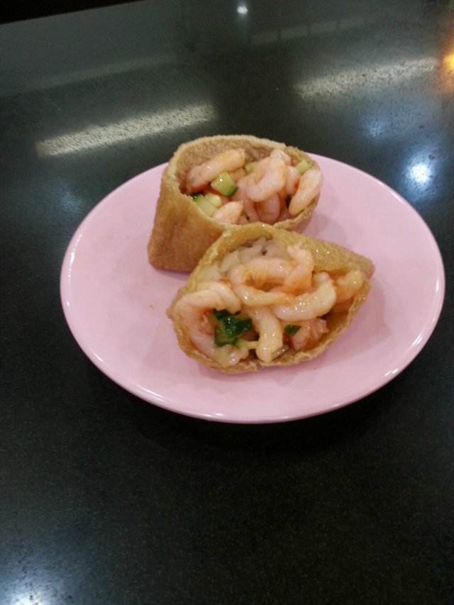 甜虾稻荷