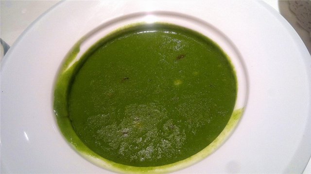 菠菜野菌忌廉汤
