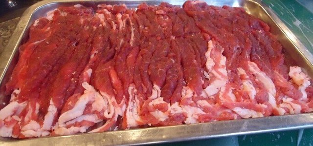 热气羊肉