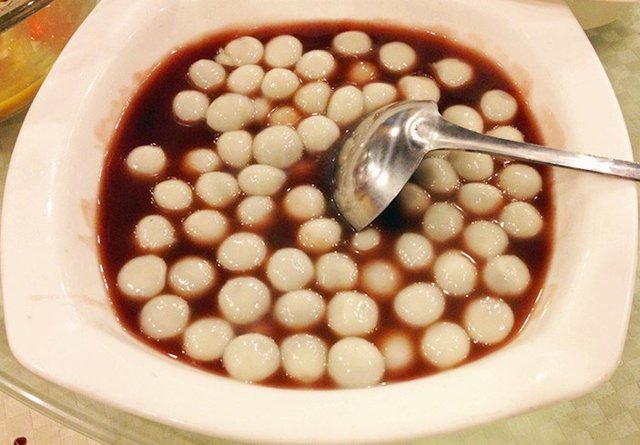 红豆沙小圆子