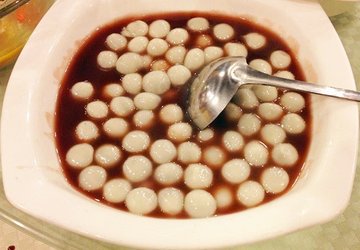 红豆沙小圆子