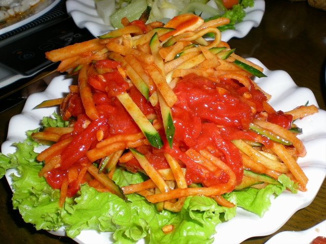 生拌牛肉