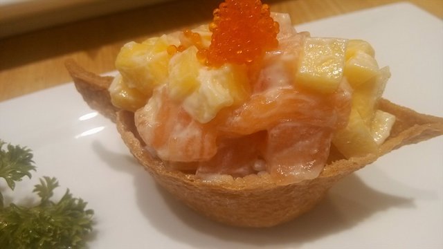 三文鱼腐皮