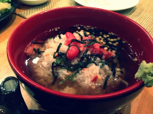 茶水泡饭