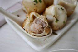 虾仁生煎