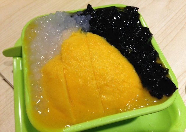 芒果西米龟苓膏