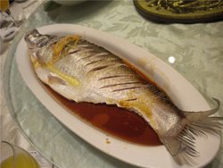 清蒸太湖白鱼