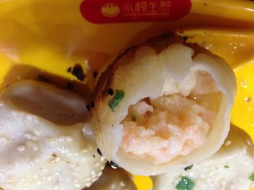 大虾生煎
