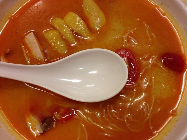 冬阴功嫩鸡汤檬