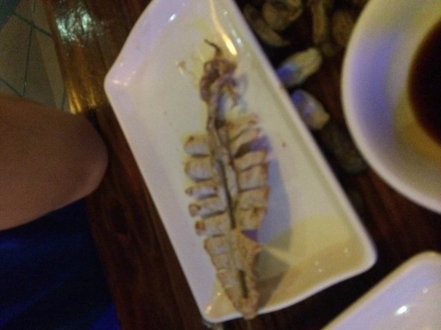 烤鱿鱼