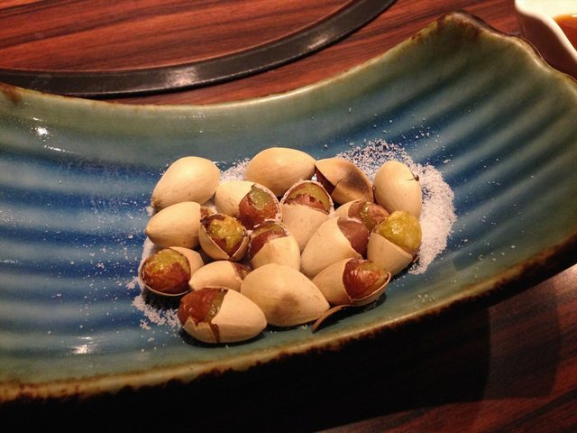 盐烤银杏