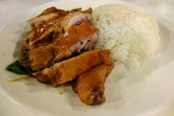 盐焗鸡腿饭