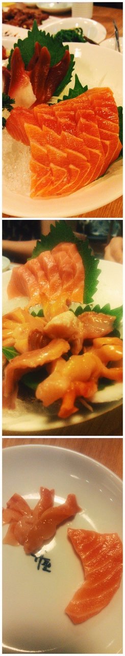 三文鱼 大赤贝刺身